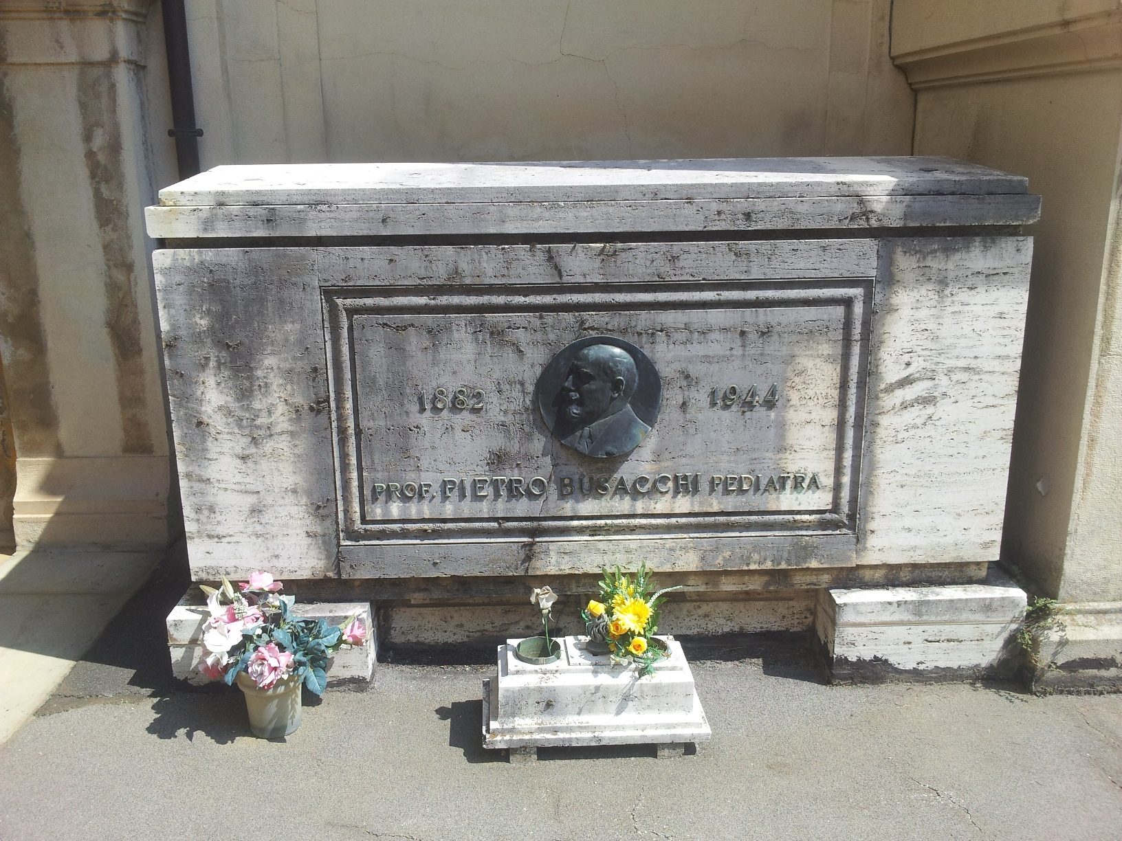 Pietro Busacchi's tomb, Certosa Cemetery, Bologna - 02.jpg